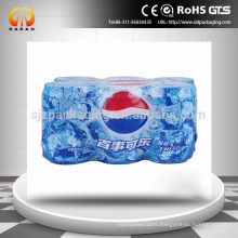 50micron colored PE shrink film for bottle packing